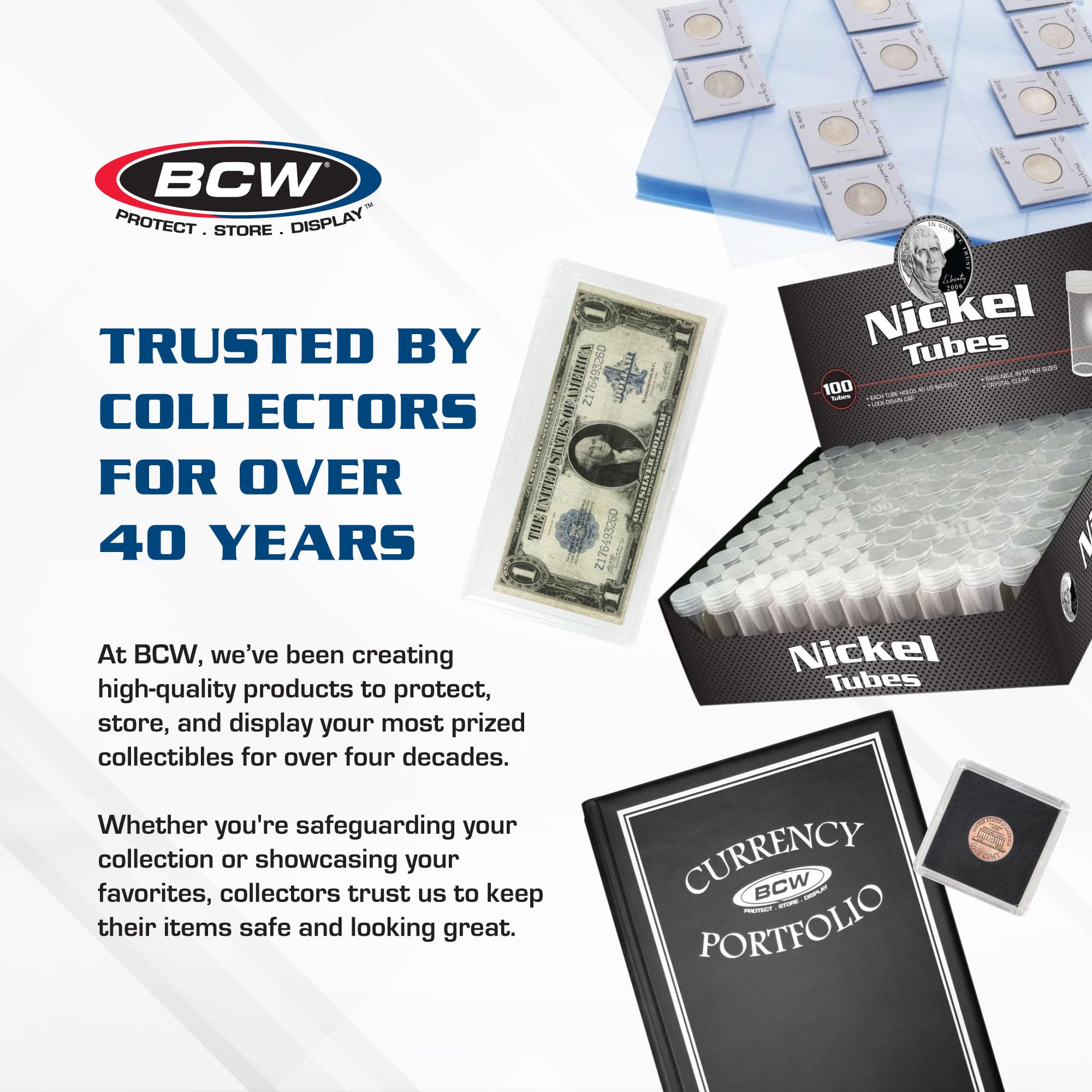 BCW 2x2 Coin Snap - 25 ct Dime Holder | Archival Safe Coin Protector | Crystal Clear Polystyrene Coin Display Case | Ideal for US Roosevelt, Barber, and Mercury Dimes | Coin Holders for Collectors - Image 6